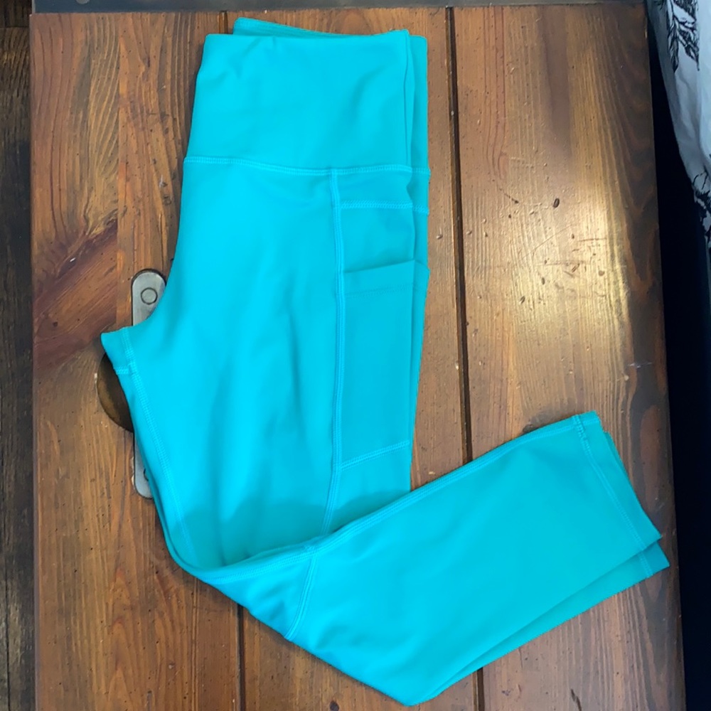 Zyia Active Light N Tight 20” Emerald Sz 4